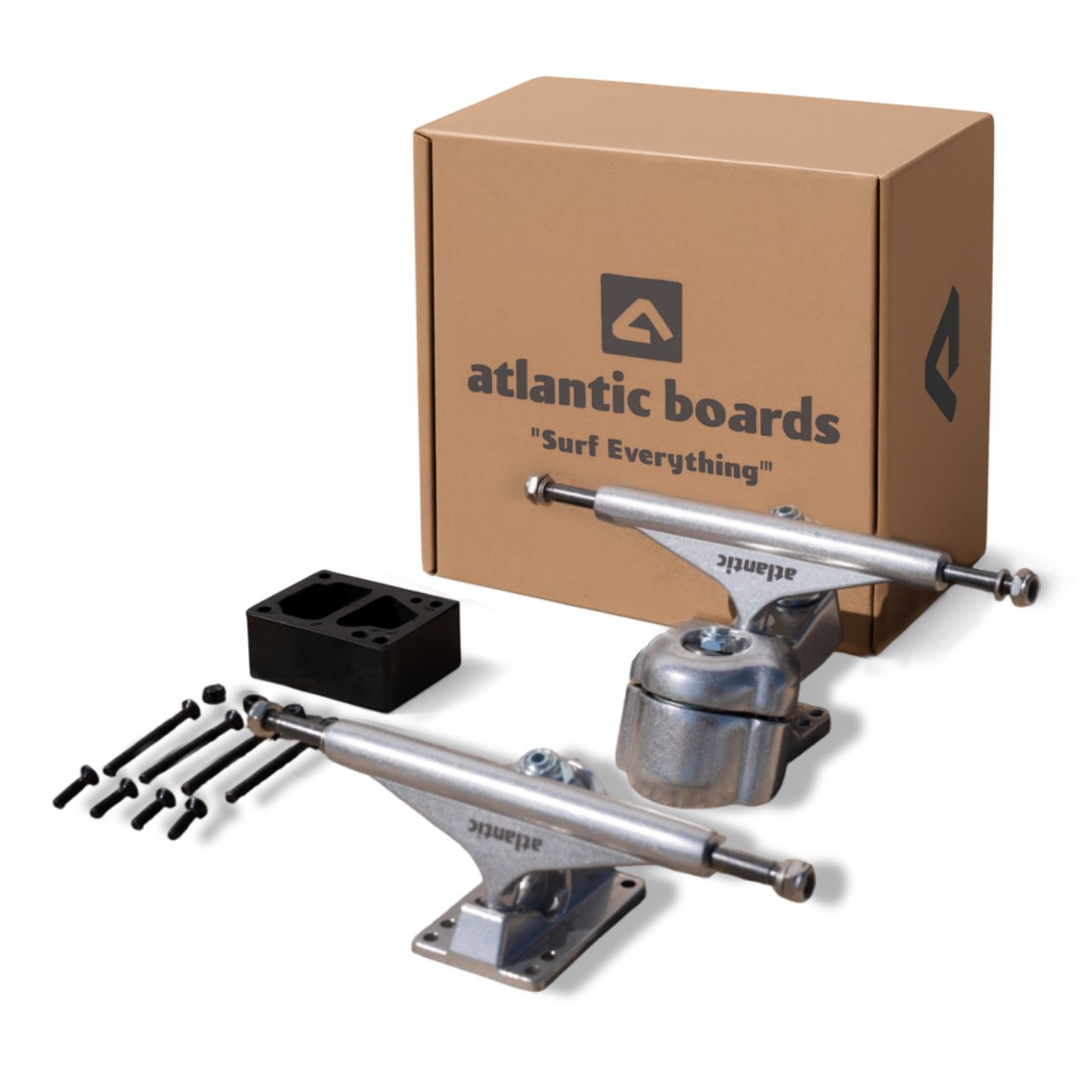 Atlantic Boards - Pack de ejes para skate y surfskate