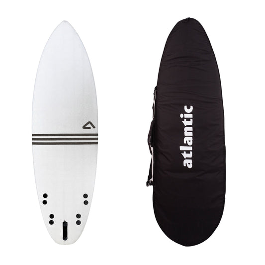 Pack Surf Shark Softboard – Future Fins + Funda Atlantic