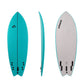 Tabla de surf Softboard Whale Turquesa - de 5'7 a 6'4