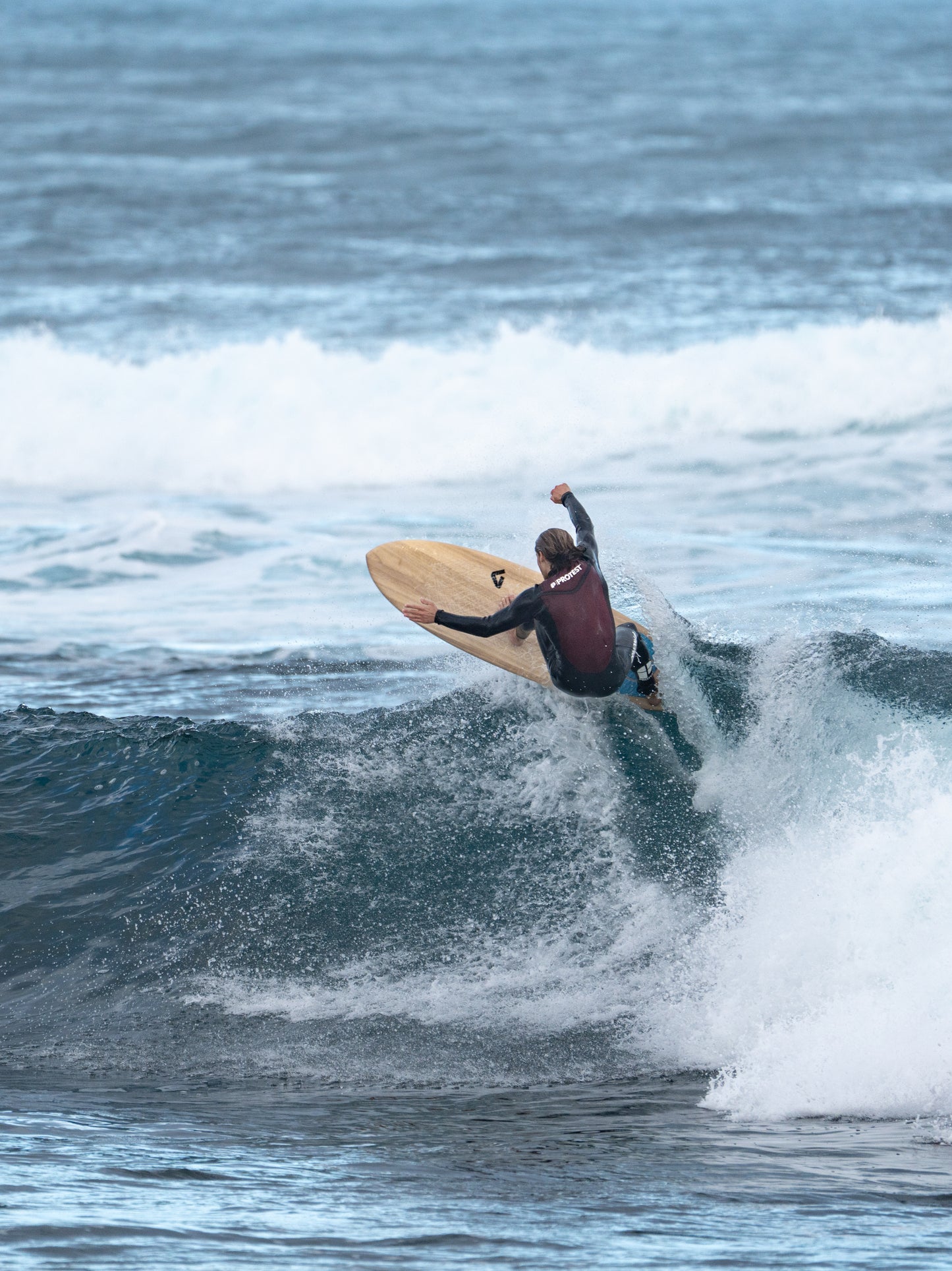 Tabla de Surf de Epoxi y madera - Octopus - 5'10 x 20" x 2,5" - 33.7L