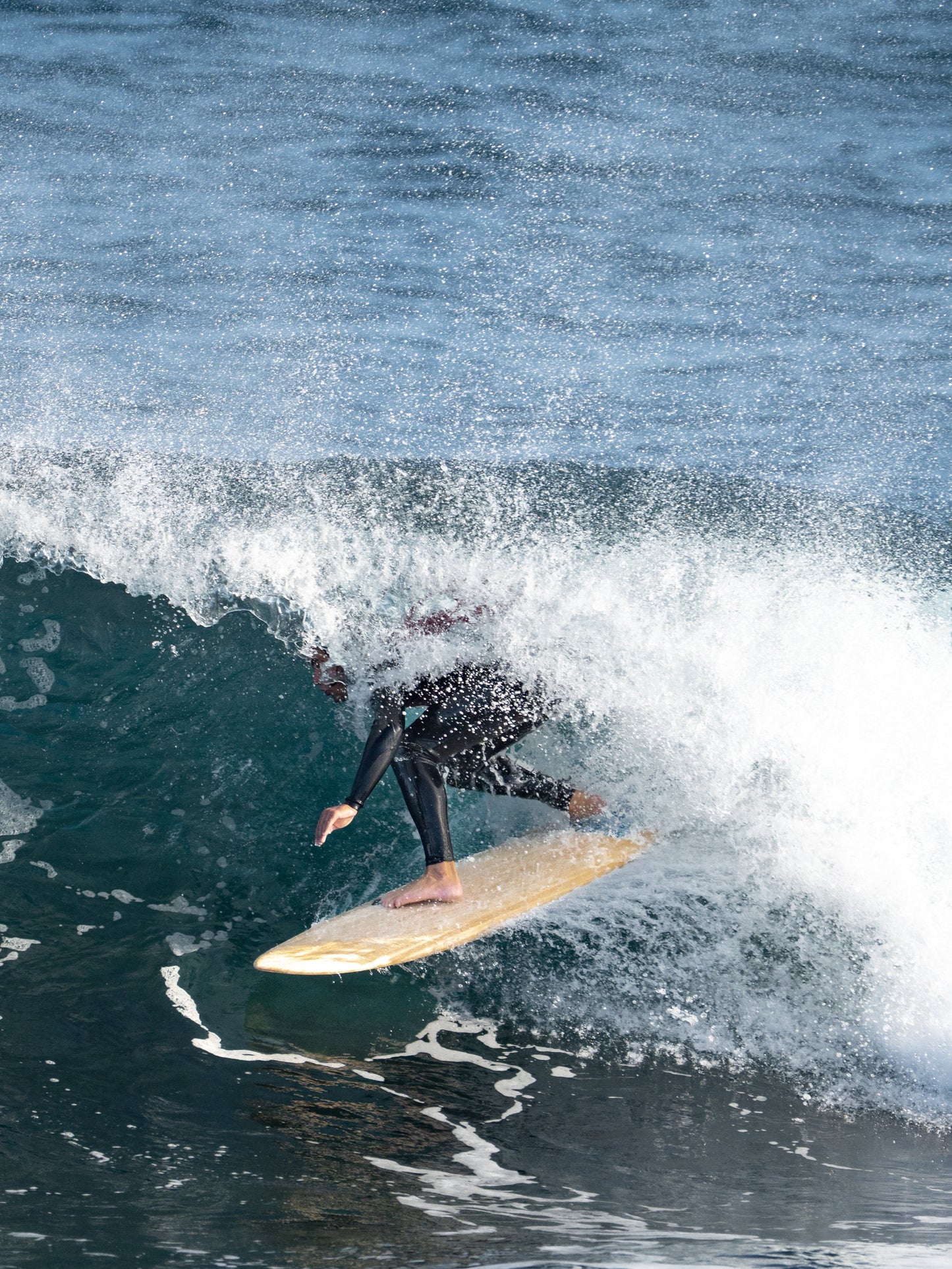 Tabla de Surf Epoxi y madera - Ray - 6'3 x 21" x 2,5" - 36.6L