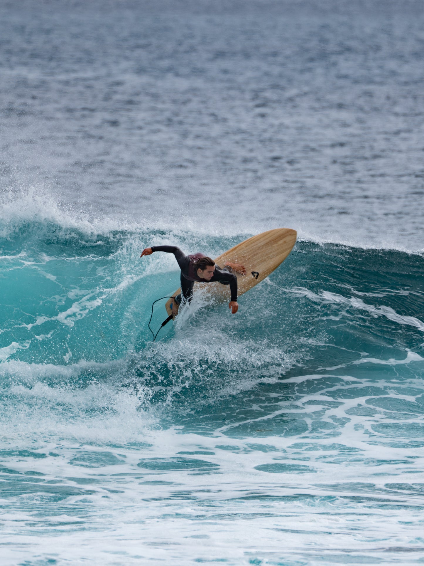 Tabla de Surf de Epoxi y madera - Octopus - 5'10 x 20" x 2,5" - 33.7L
