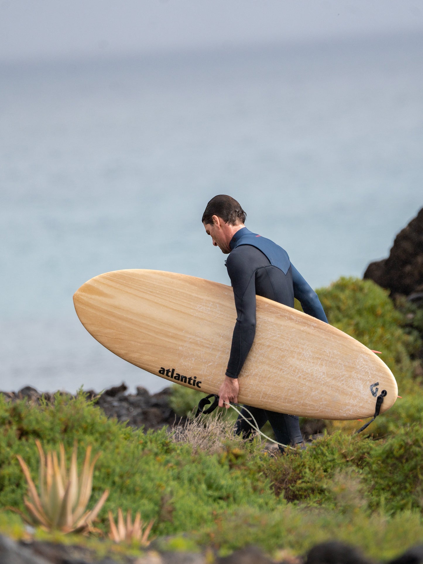 Tabla de Surf Epoxi y madera - Ray - 6'3 x 21" x 2,5" - 36.6L
