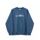 Sudadera Atlantic Premium 360gsm  No Waves No Excuses - Azul