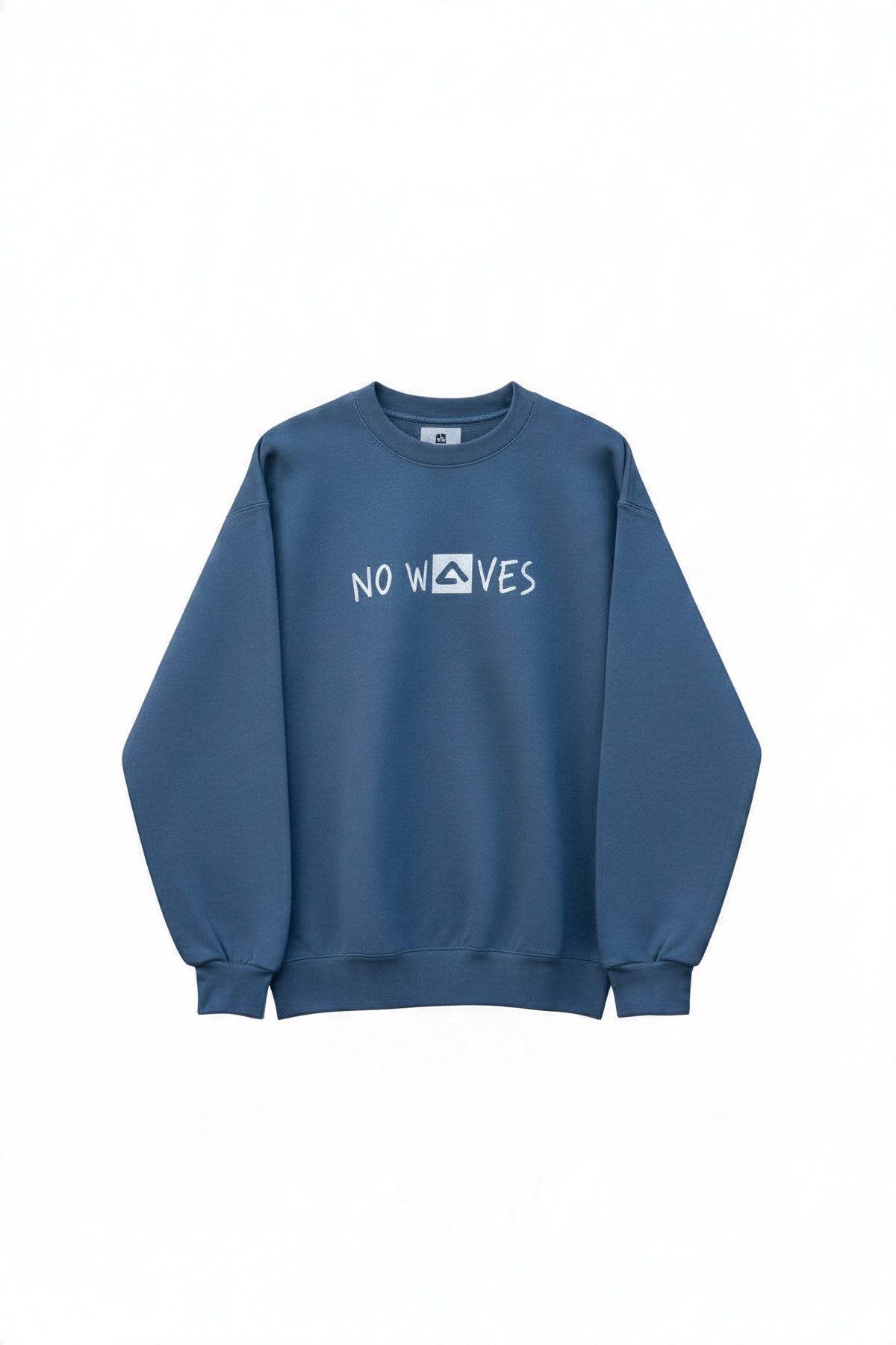 Sudadera Atlantic Premium 360gsm  No Waves No Excuses - Azul