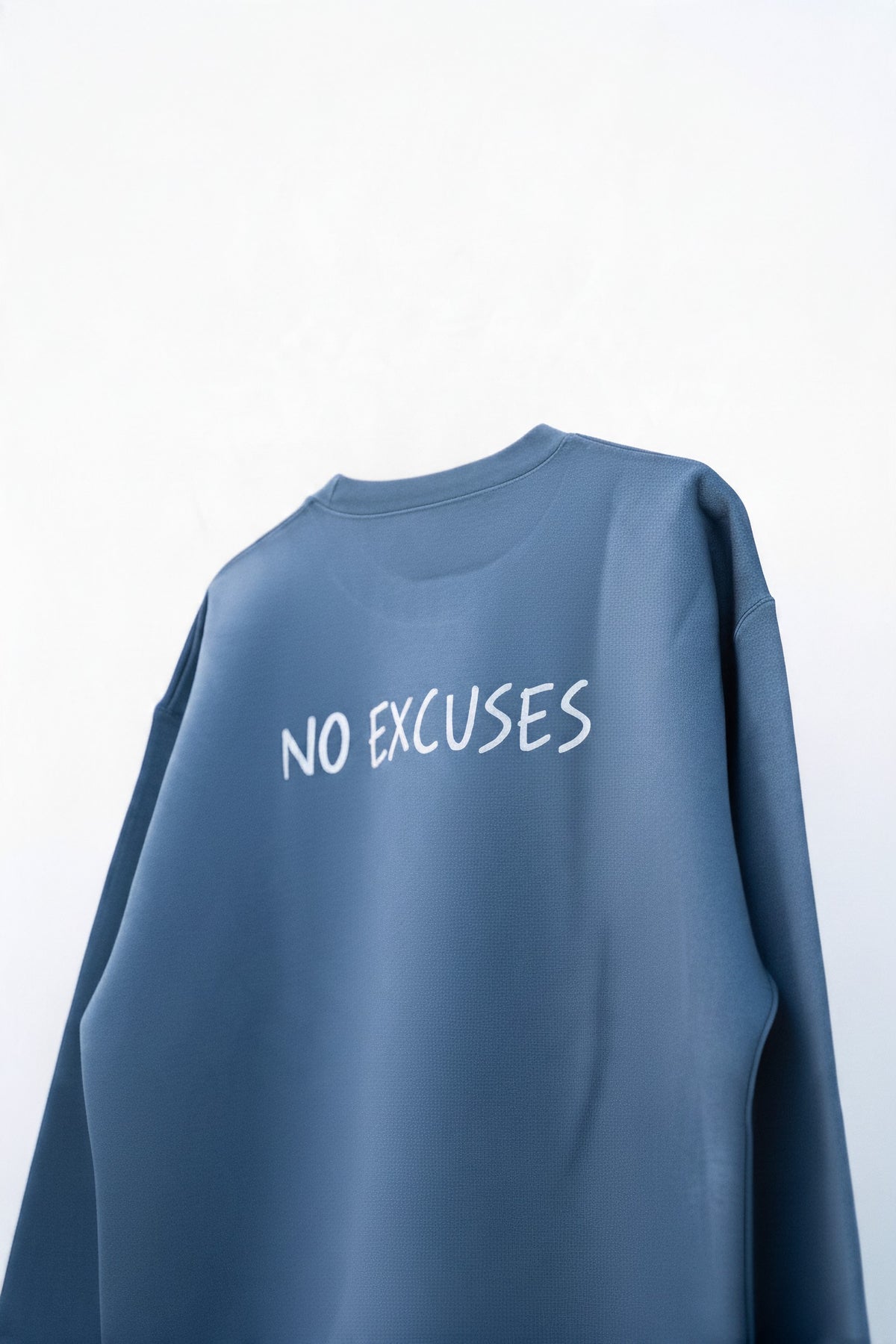 Sudadera Atlantic Premium 360gsm  No Waves No Excuses - Azul