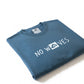 Sudadera Atlantic Premium 360gsm  No Waves No Excuses - Azul