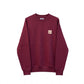 Sudadera Atlantic 350gms - Granate