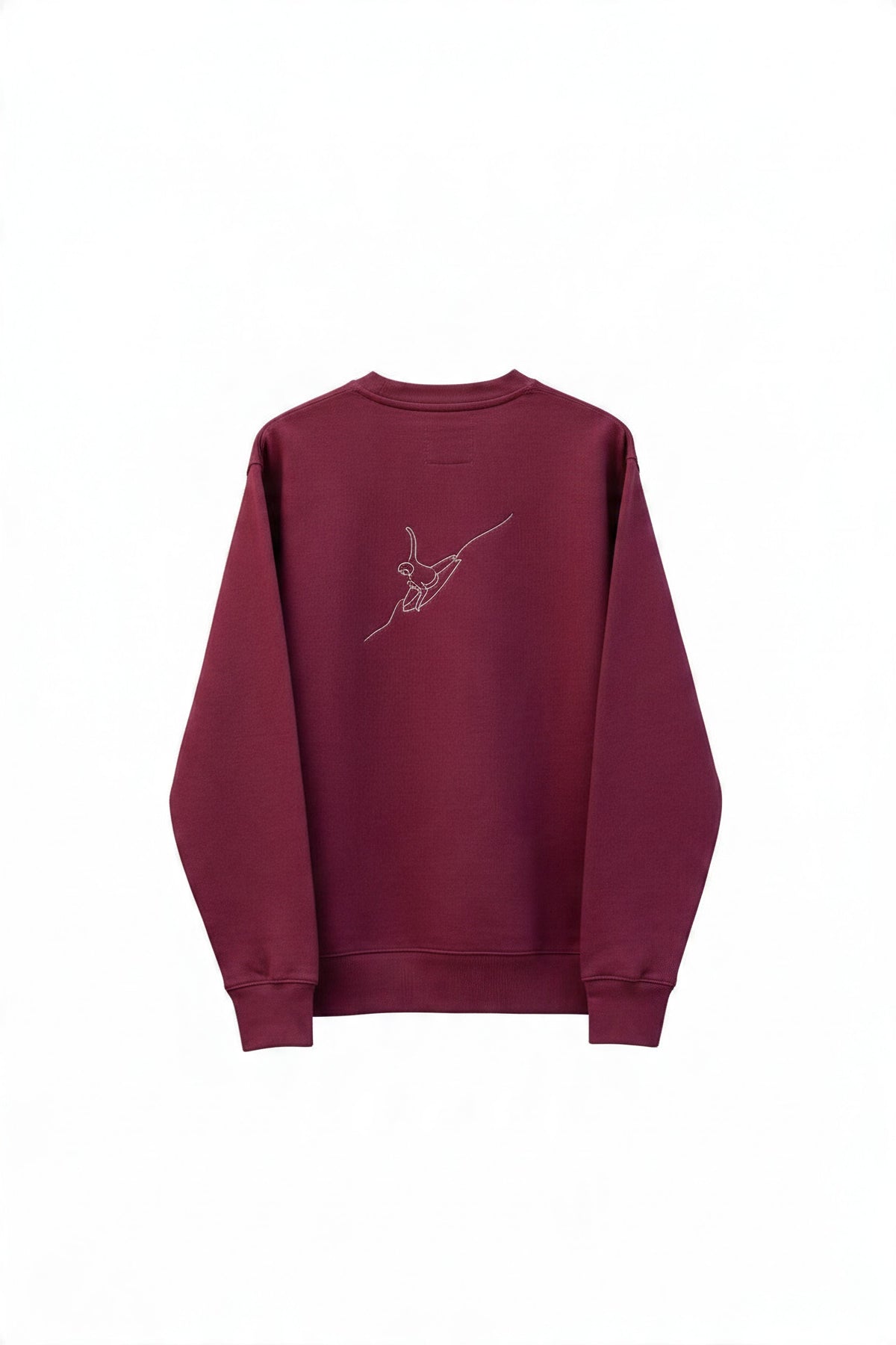 Sudadera Atlantic 350gms - Granate