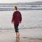 Sudadera Atlantic 350gms - Granate