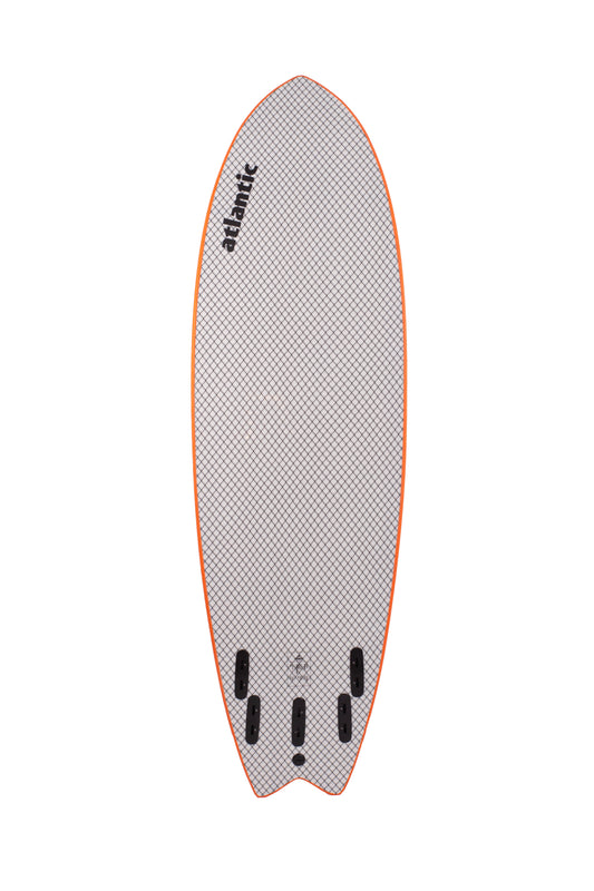 Tabla de surf Softboard Whale Naranja