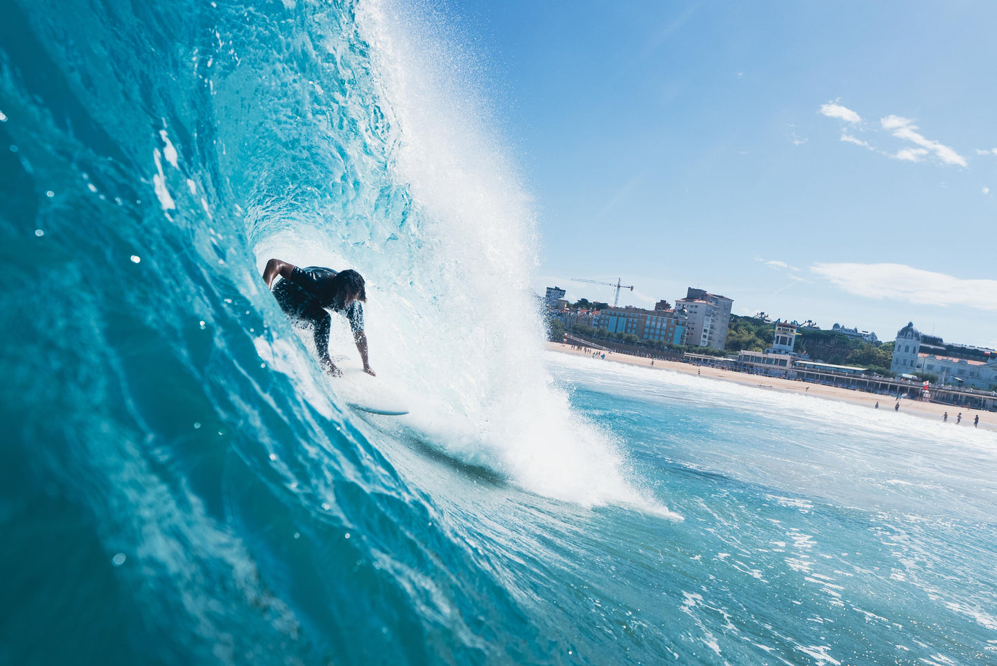 Surf Softboard - Shark - 5'10 x 20" x 2,5" - 32L - Resina Epóxi + Fibra de Vidro