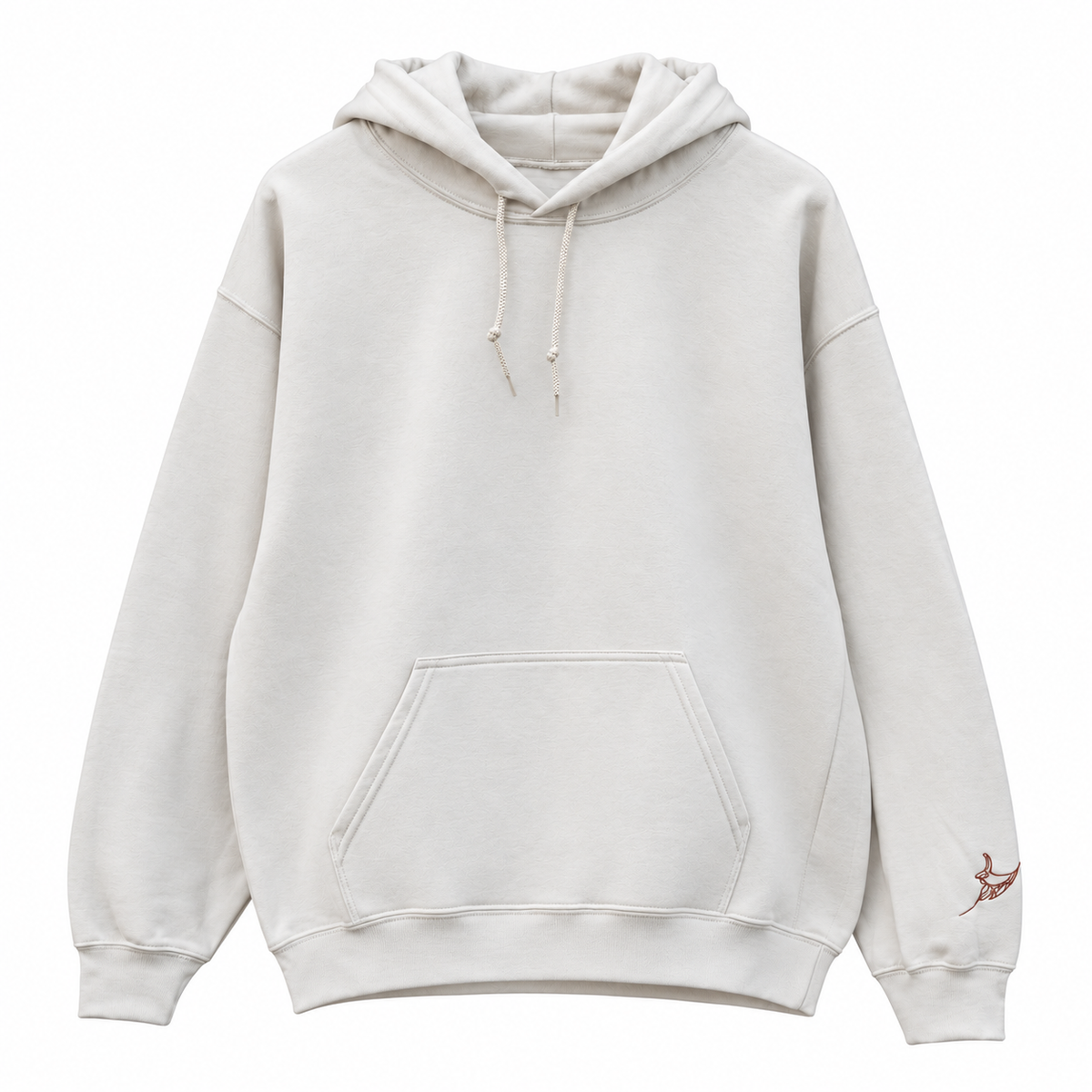 Sudadera con capucha Atlantic Básica 285 - Arena