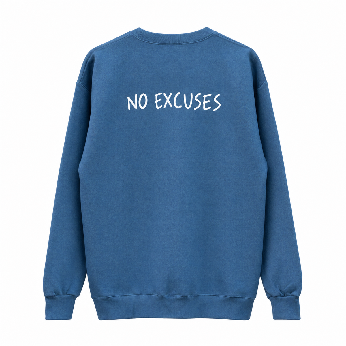 Sudadera Atlantic Premium 360gsm  No Waves No Excuses - Azul