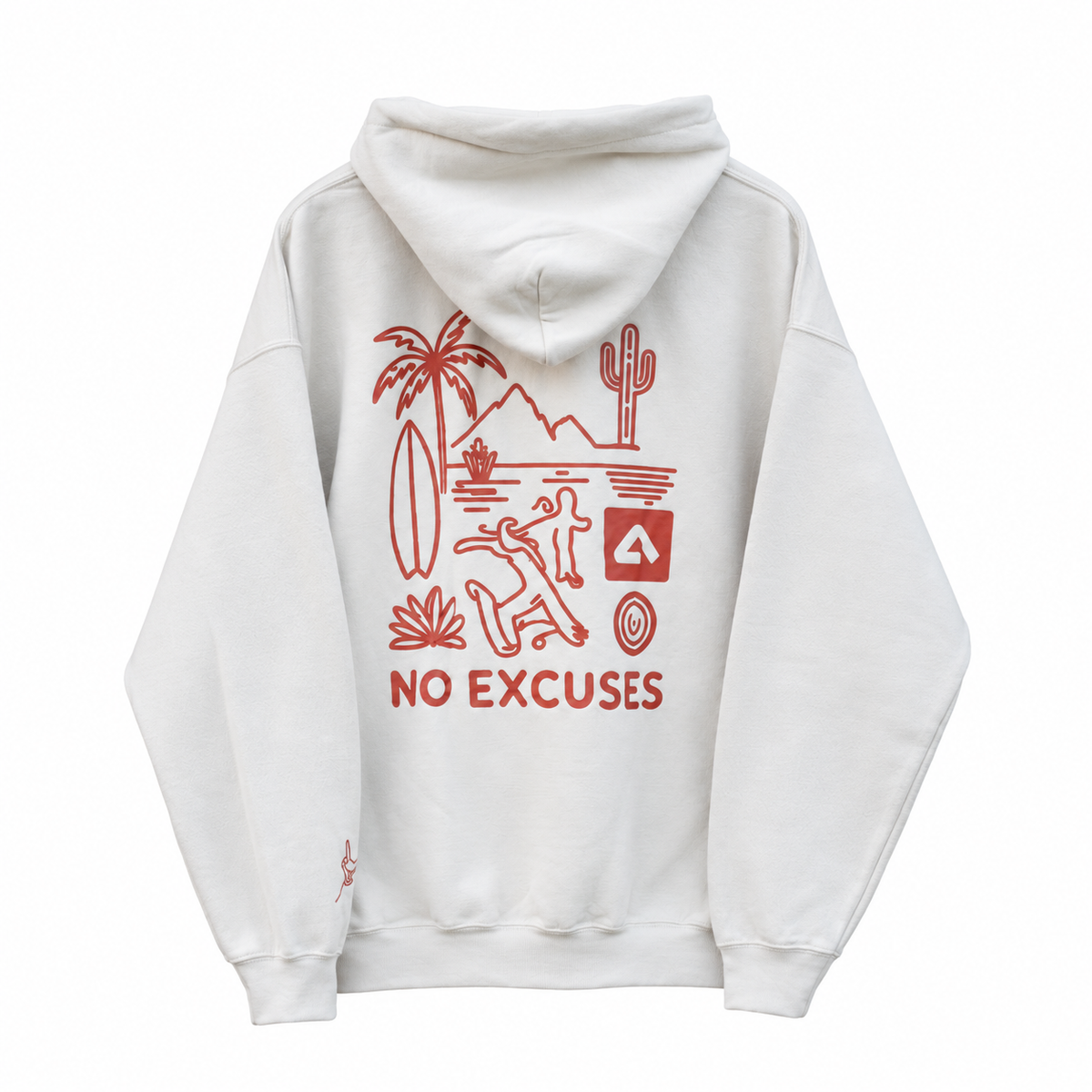 Sudadera con capucha Atlantic Básica 285 - Arena