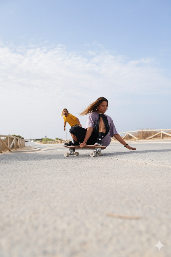 Atlantic SurfSkate Whale 31" Madera