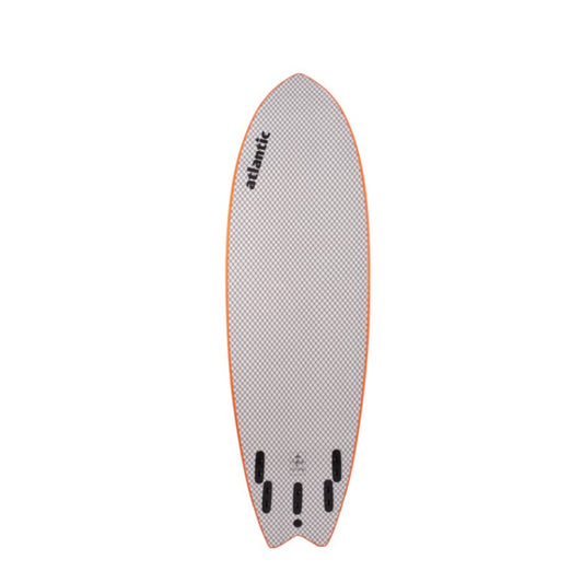 Tabla de surf Softboard Whale Naranja - de 5 '7 a 6'4