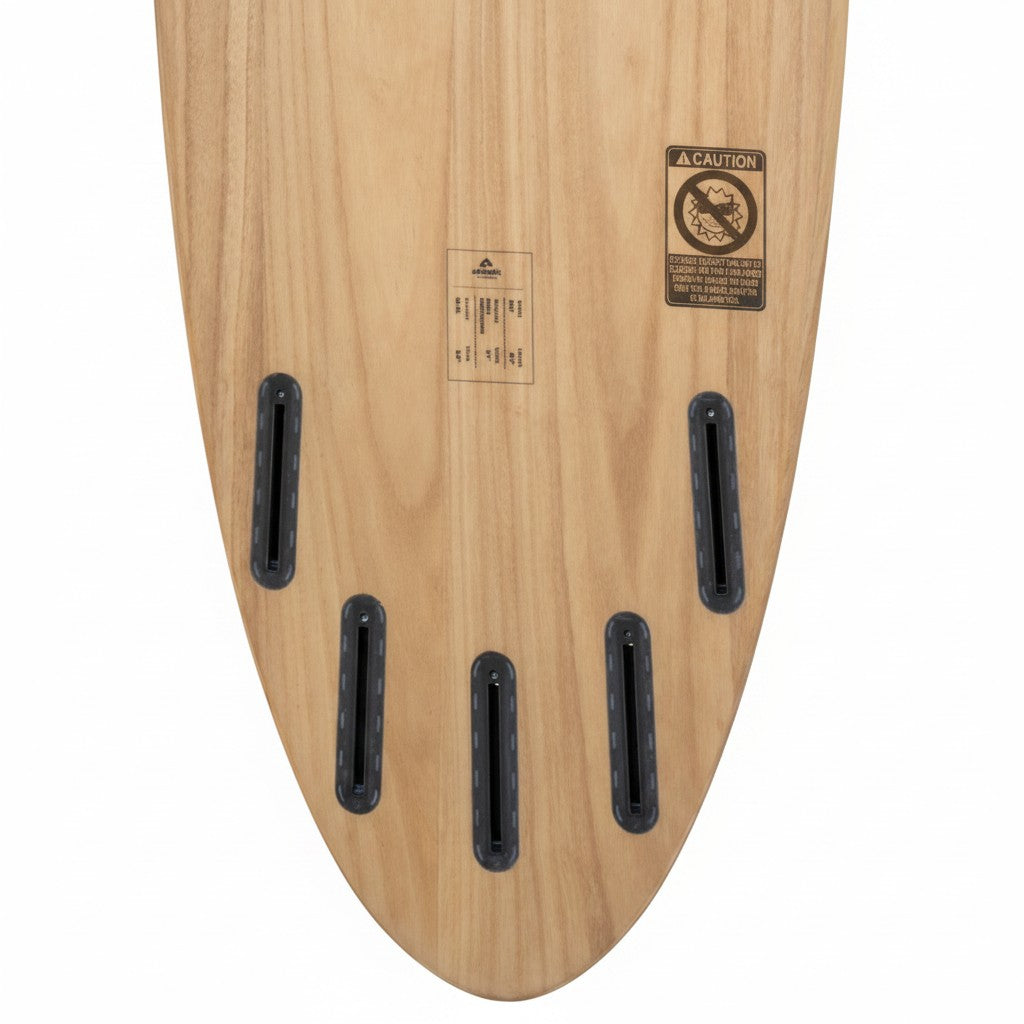 Tabla de Surf Epoxi y madera - Ray - 6'3 x 21" x 2,5" - 36.6L