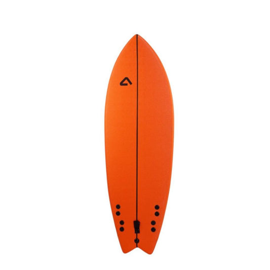 Tabla de surf Softboard Whale Naranja - de 5 '7 a 6'4