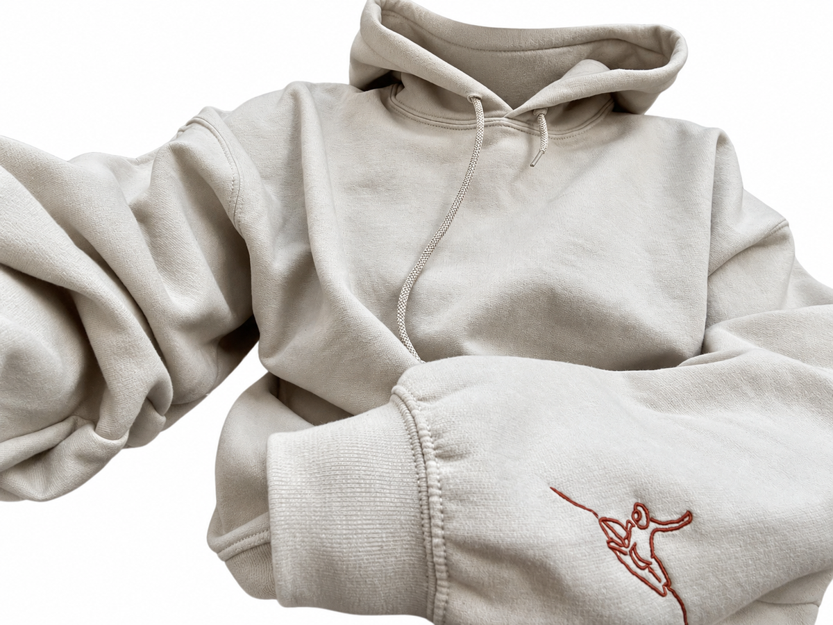 Sudadera con capucha Atlantic Básica 285 - Arena