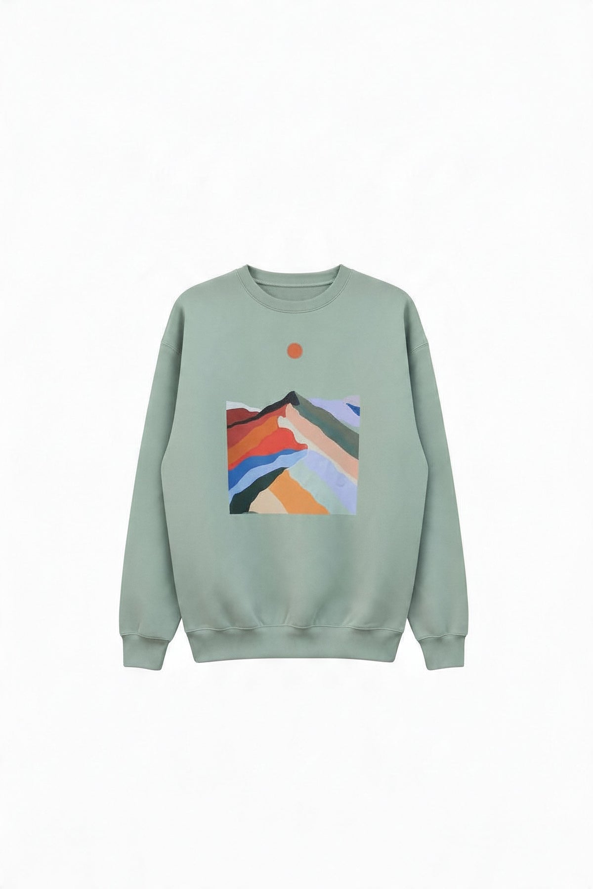 Sudadera 285gsm - Verde salvia